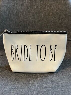 Rae Dunn Black Cosmetic Pouch